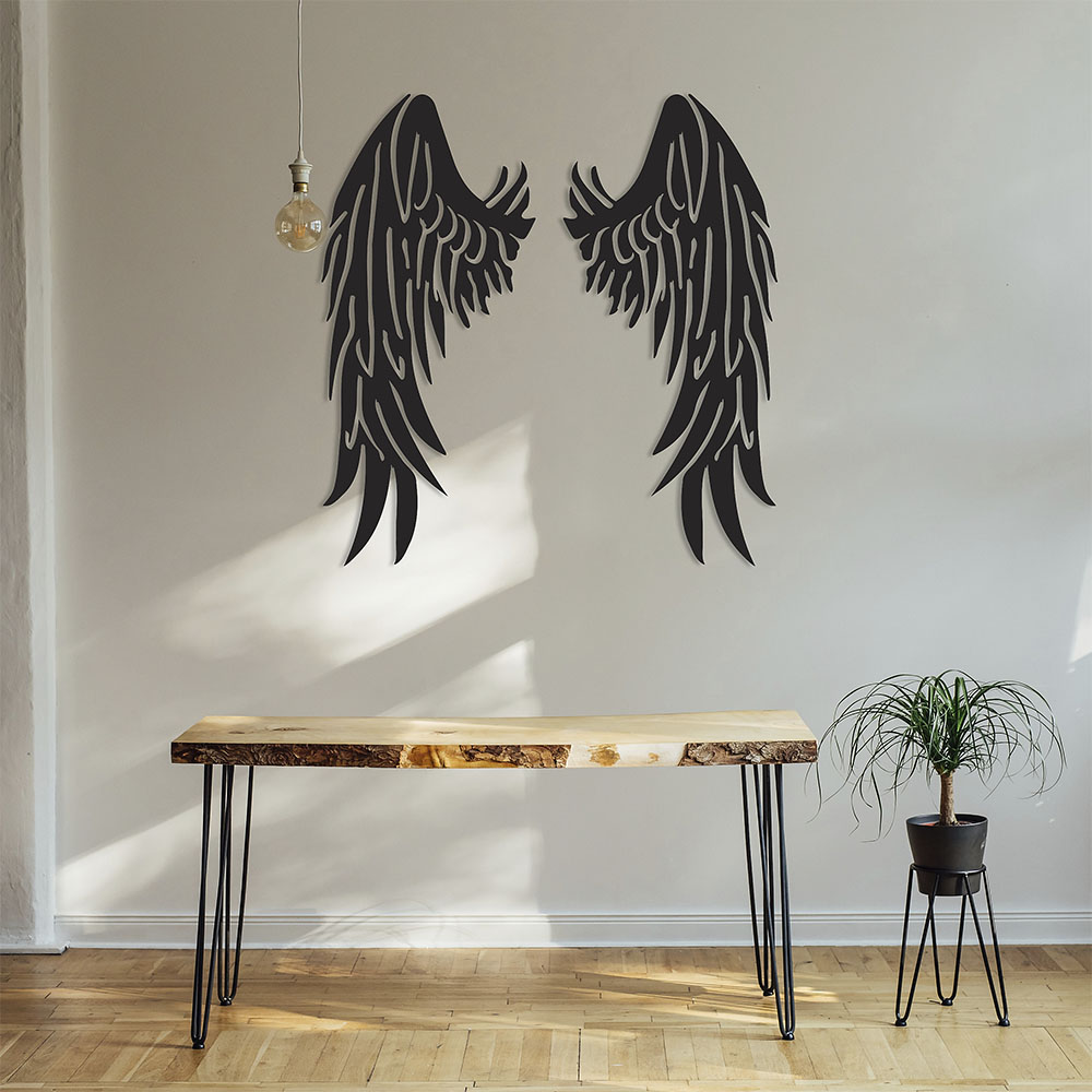 Angel’s wing metal Wall Art 2811 Romadon