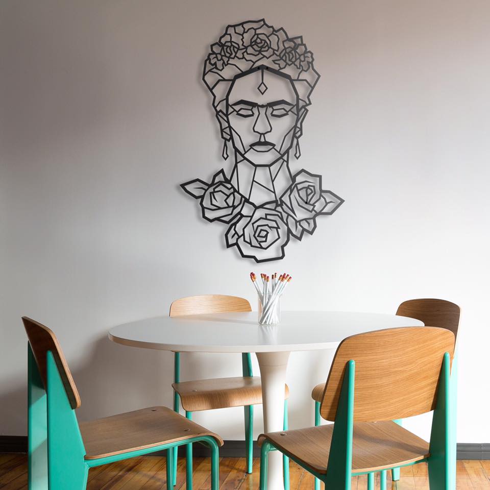 Frida Kahlo metal Wall Art 1253 Romadon