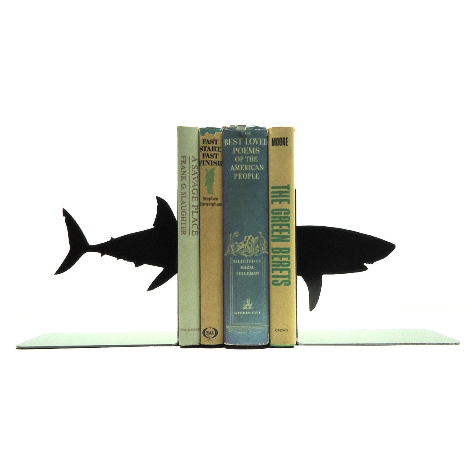 Shark Metal Bookend 19018 Romadon