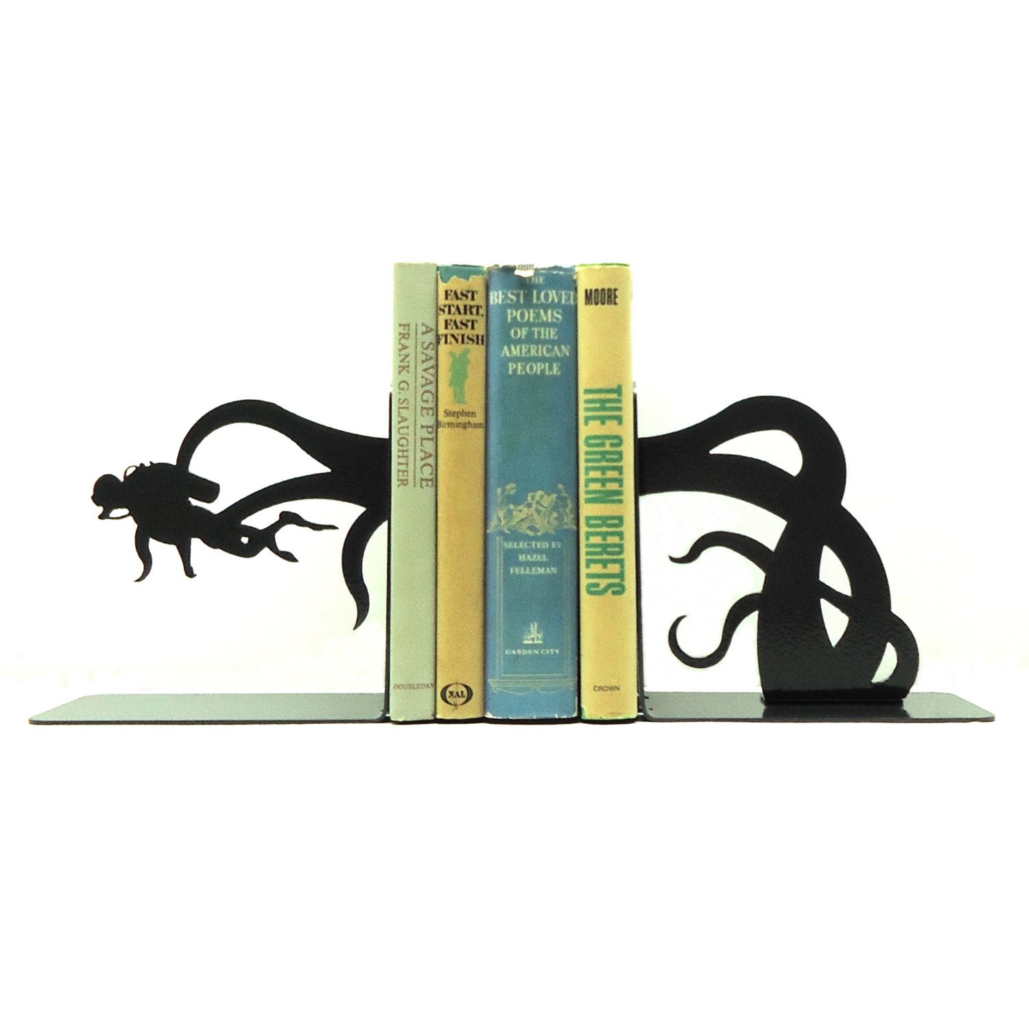 Giant Octopus Metal Bookend 19020 Romadon