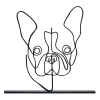 Dog Metal Sculpture 7138 Romadon