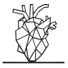 Heart Metal Sculpture 7240 Romadon