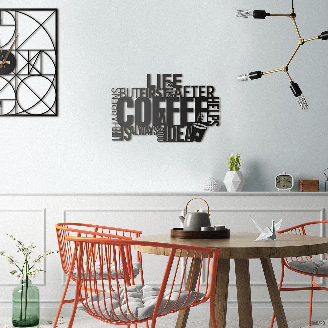 Coffee metal Wall Art 1245 Romadon