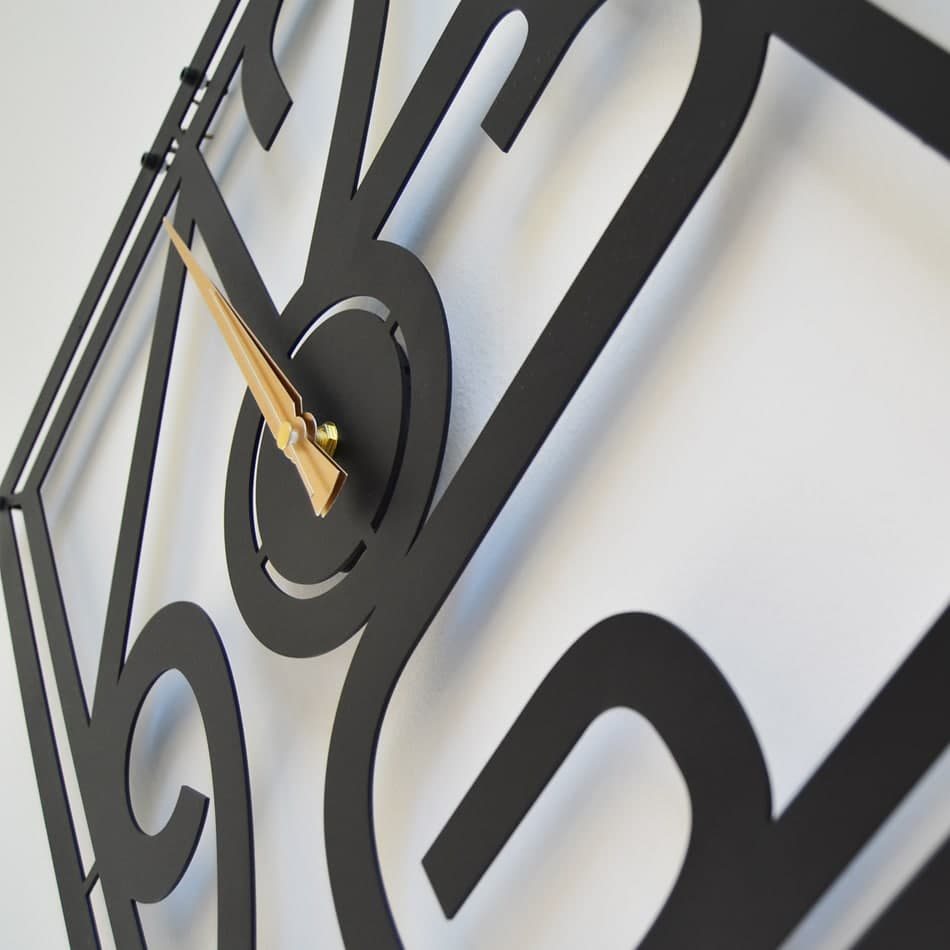 Metal Clock 12591 Romadon