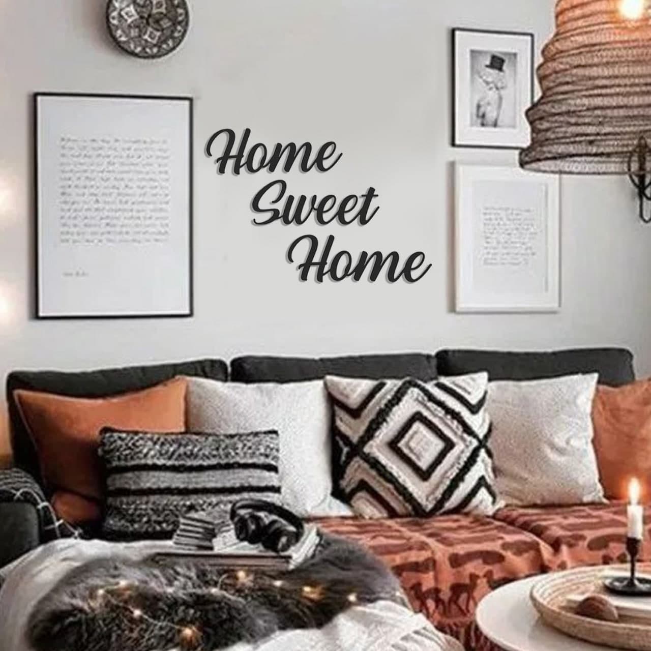 Home Sweet Home Metal Wall Art 1011 Romadon