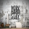 Work Hard Stay Humble Metal Wall Art 1278 Romadon