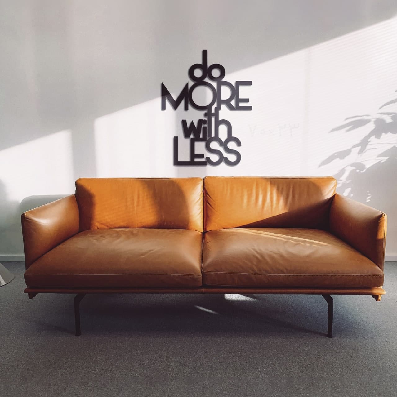 Do More With Less Metal Wall Art 1242 Romadon