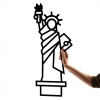 Statue Of Liberty Metal Wall Art 2299 Romadon
