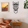 Little Owl Metal Wall Art 1054