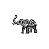 Elephant Metal Wall Art 1045 Romadon