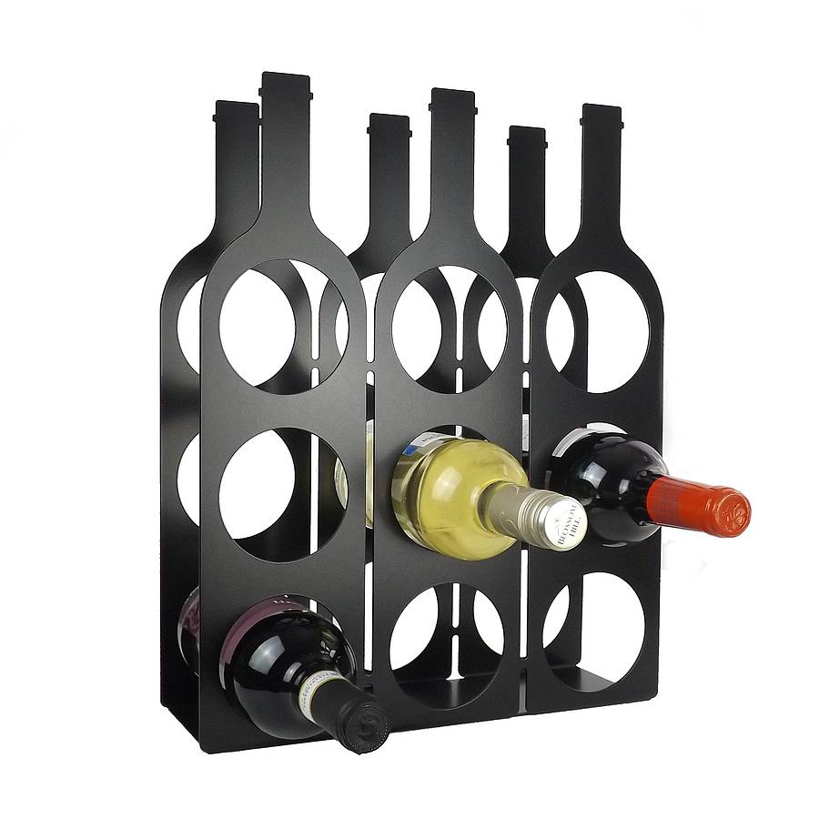 Metal Bottle Wine Rack 842 Romadon