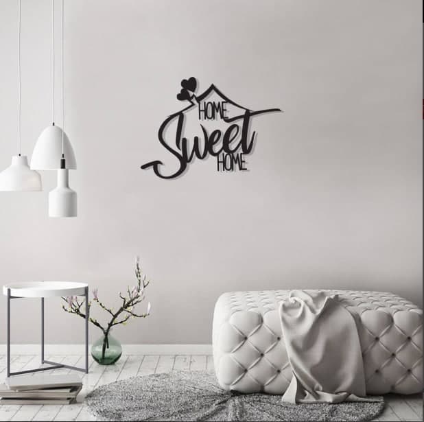 Home Sweet Home Metal Wall Art 1040 Romadon