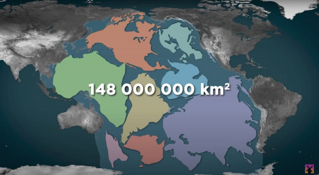We have no idea how large the Pacific Ocean is.